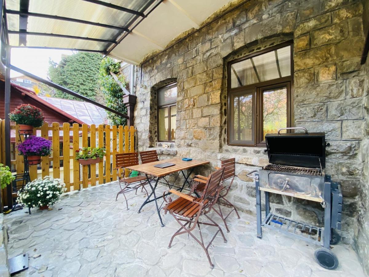 Apartment Carol Private Yard With Barbeque And Parking 시나이아 외부 사진